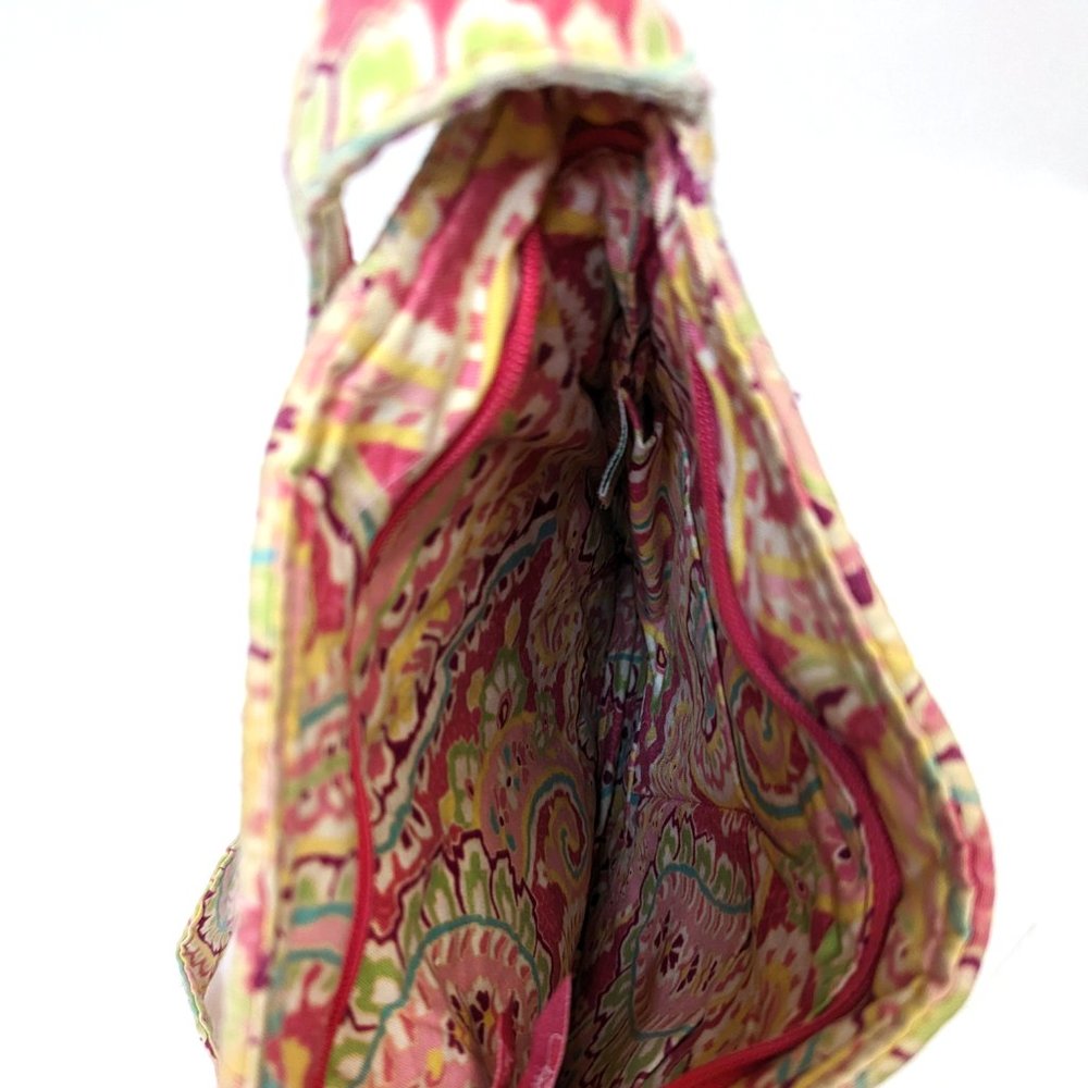 Vera Bradley Hipster Capri Melon Shoulder Bag Purse Crossbody Zip Front Pocket - Picture 4 of 4